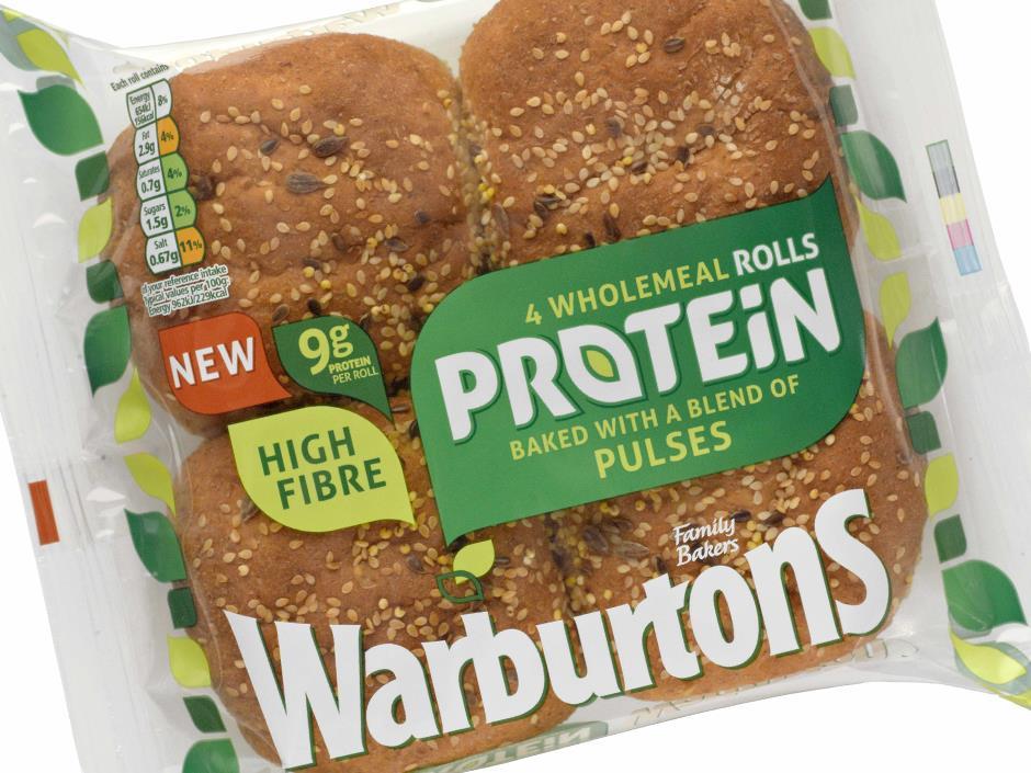 Warburtons launches fourstrong range of addedprotein bread News