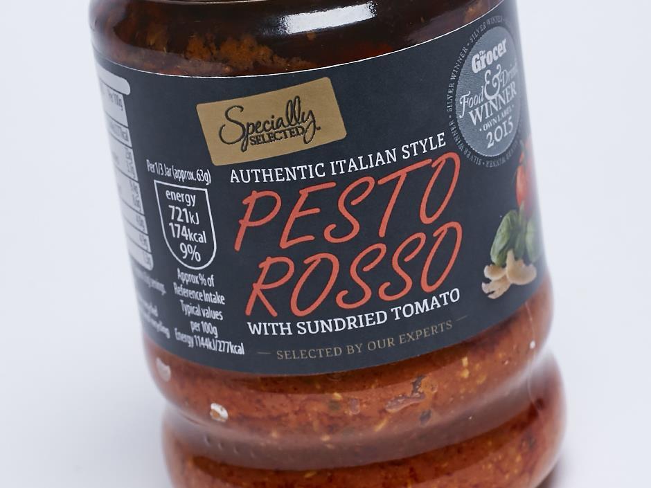 Aldi Specially Selected Pesto Rosso with Sundried Tomato Analysis