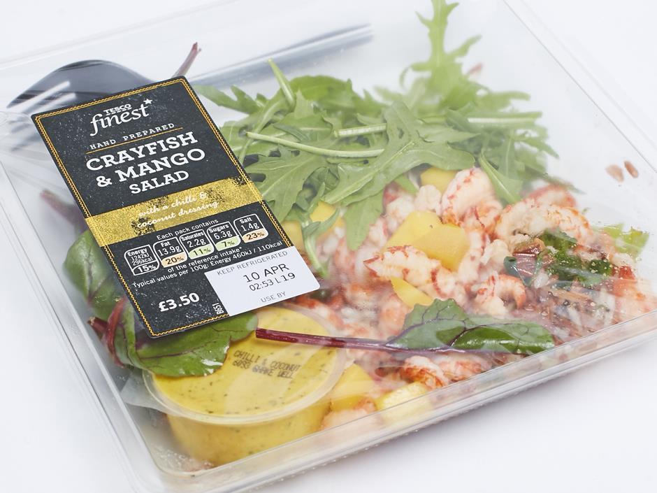 Tesco Finest Crayfish Mango Salad Analysis Features The Grocer