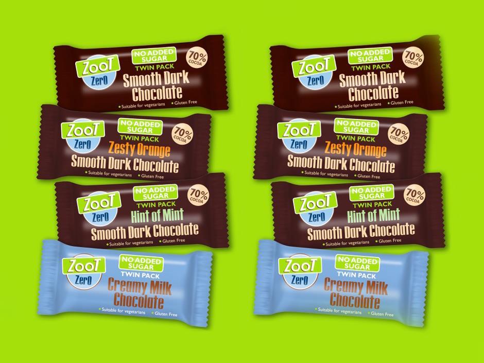 Stevia chocolate bar range added by Zoot News The Grocer
