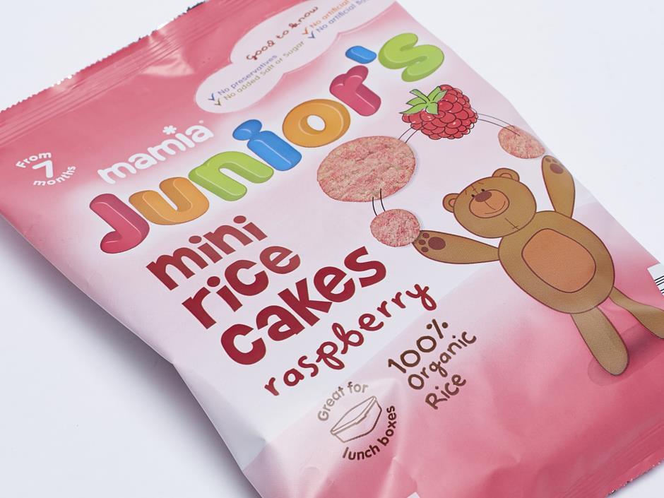 Aldi Mamia Junior’s Mini Rice Cakes Raspberry Analysis