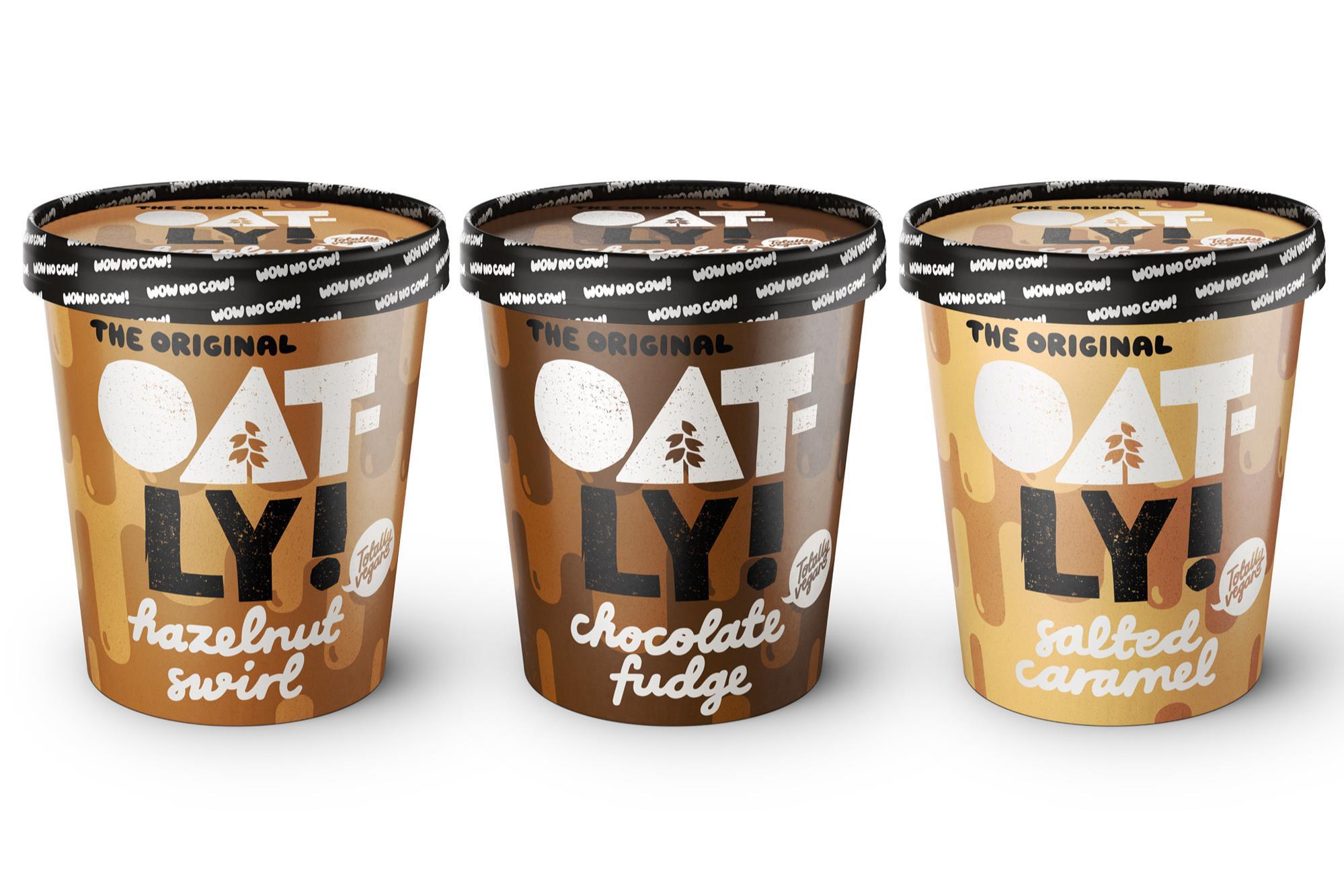 Oatly debuts oat-based ice cream trio into UK  News  The Grocer