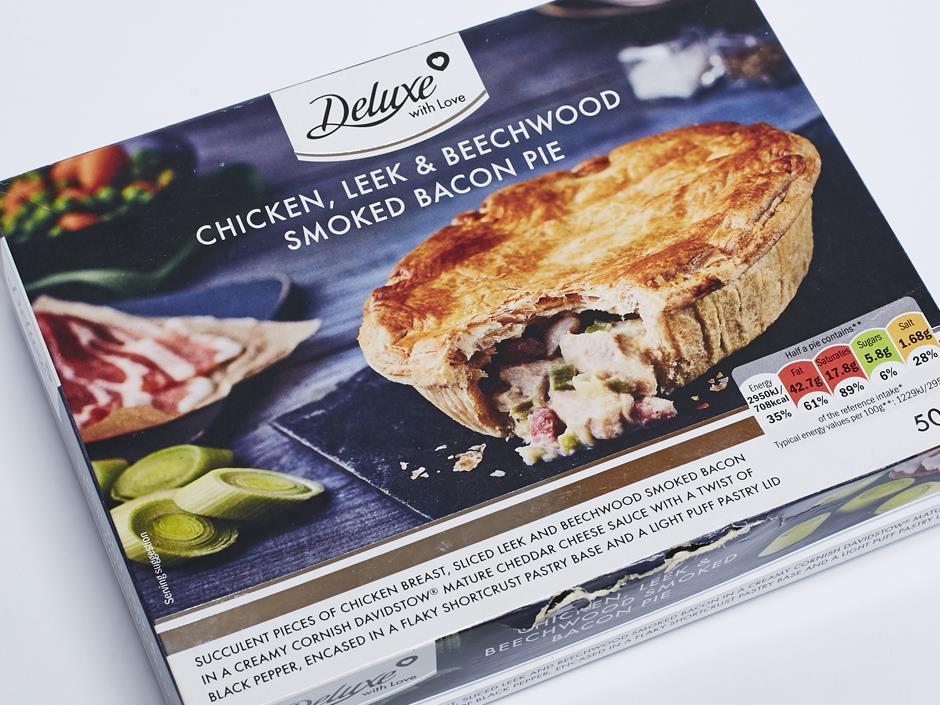 Lidl Deluxe With Love Smoked Bacon Pie Analysis Features The