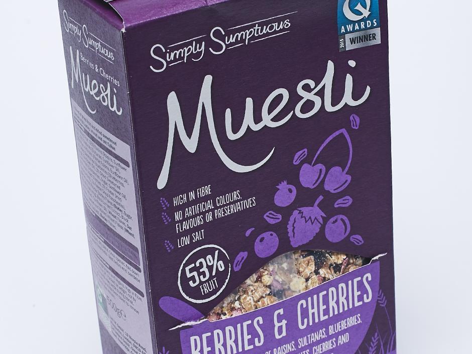 Lidl Simply Sumptuous Berries Cherries Muesli Analysis