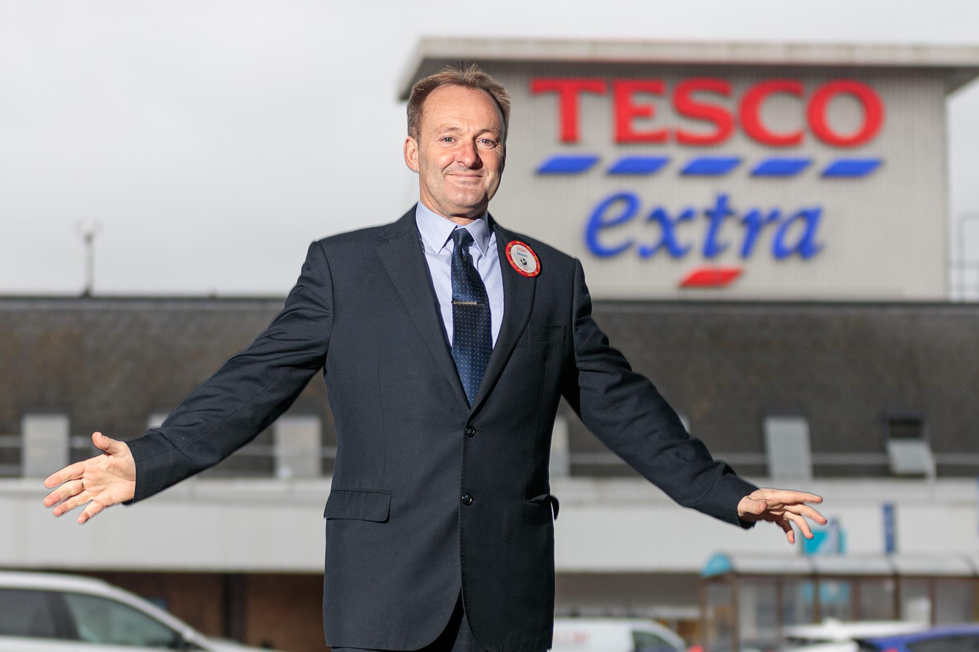 tesco navy blazer