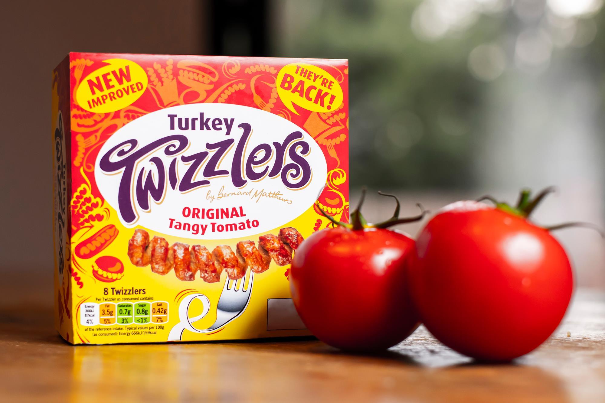 Turkey Twizzlers return as Bernard Matthews launches ‘healthier