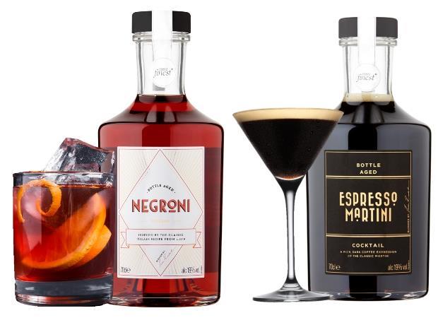 espresso martini glasses tesco