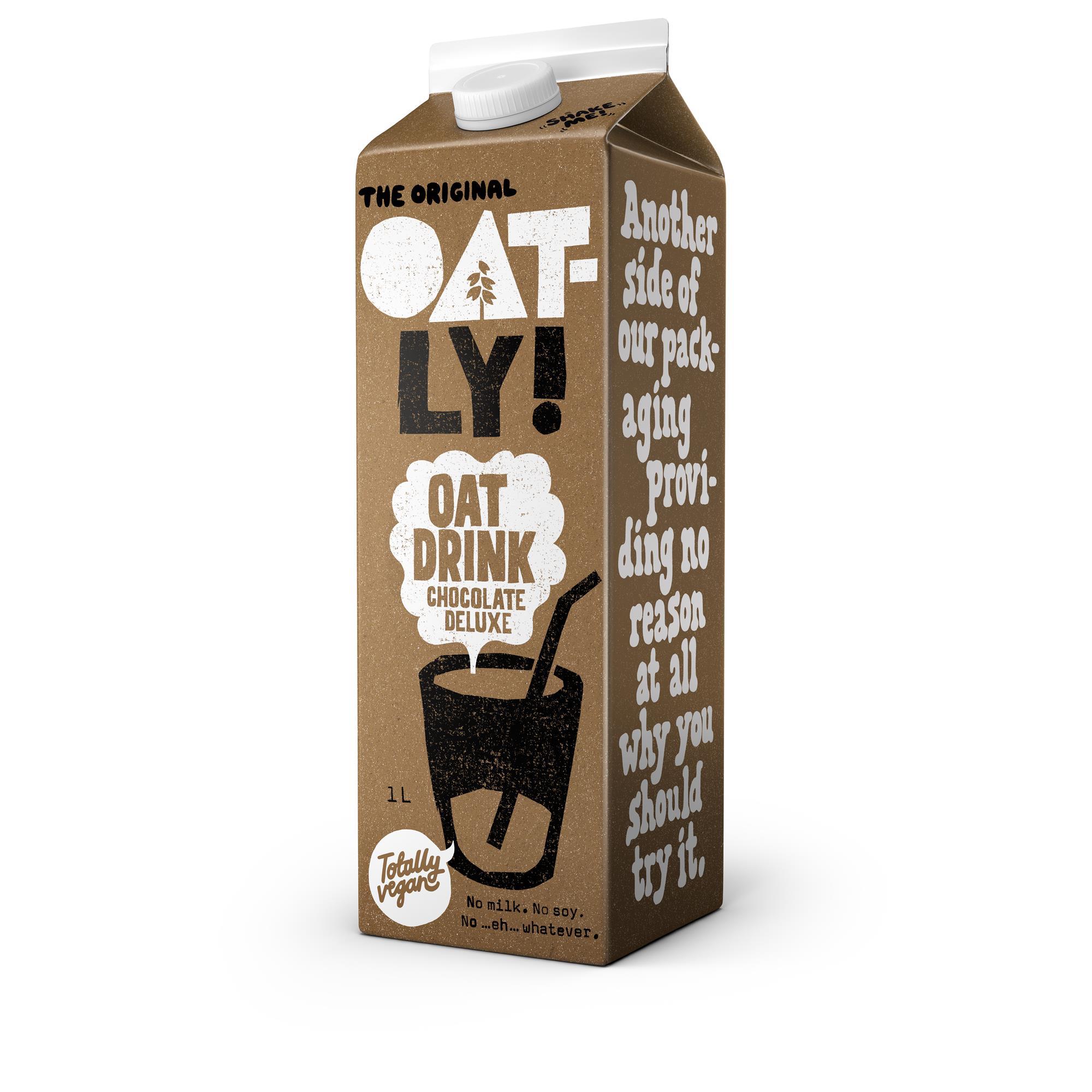 Oatly adds ‘deluxe’ chocolate oat drink News The Grocer