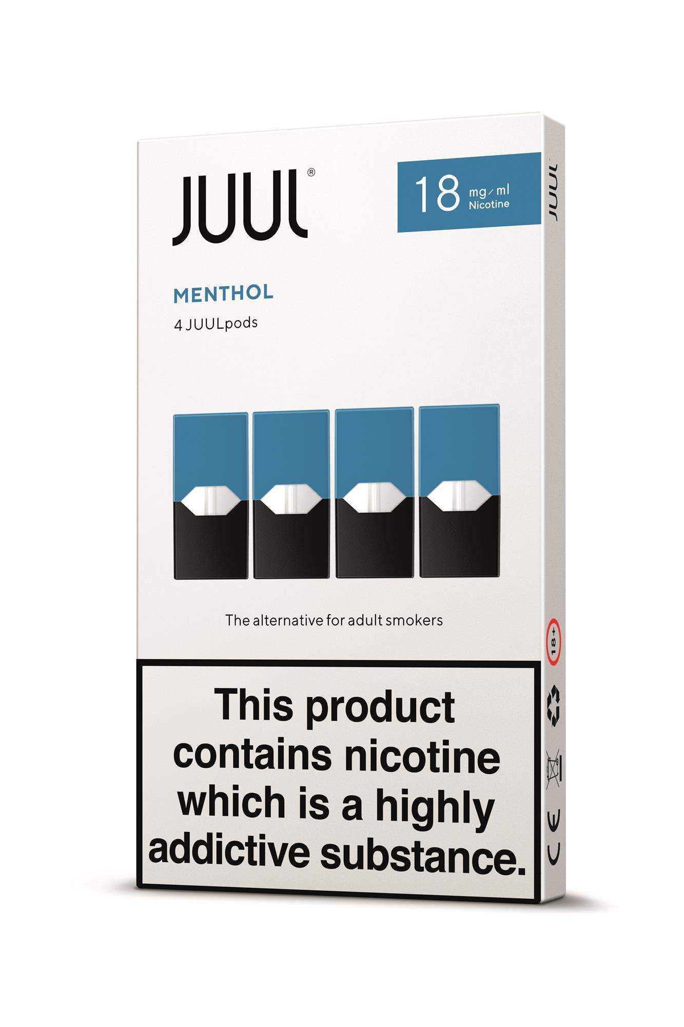 <b>Juul</b> launches menthol vaping pod as menthol cigarettes ban approaches.