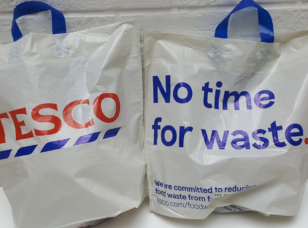 tesco luggage bags