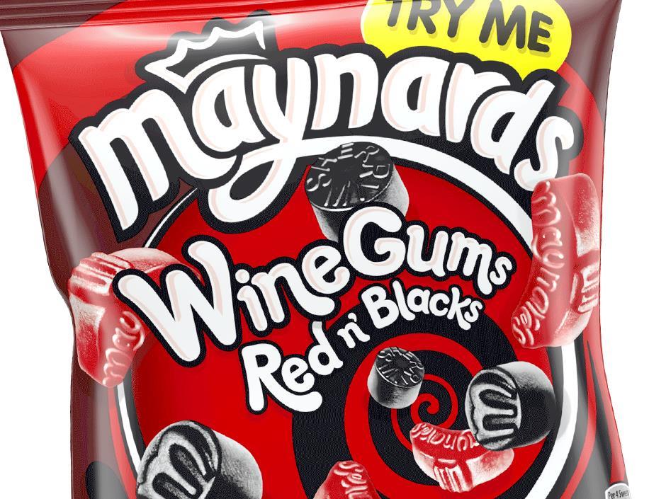 Mondelez brings back Maynards Red n' Blacks Wine Gums News The Grocer