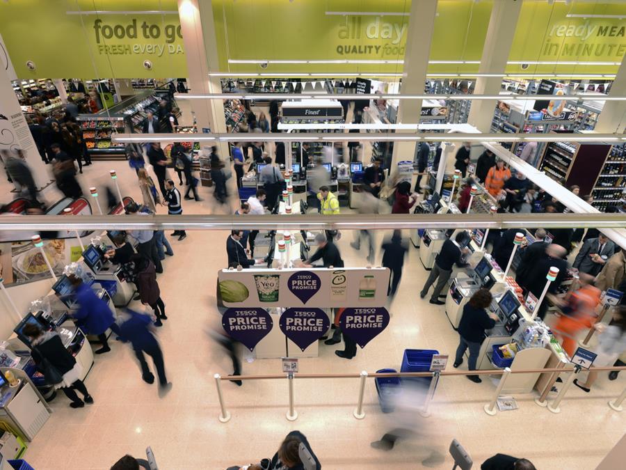 Tesco's Purley team take on TV entertainment challenge Bogof The Grocer