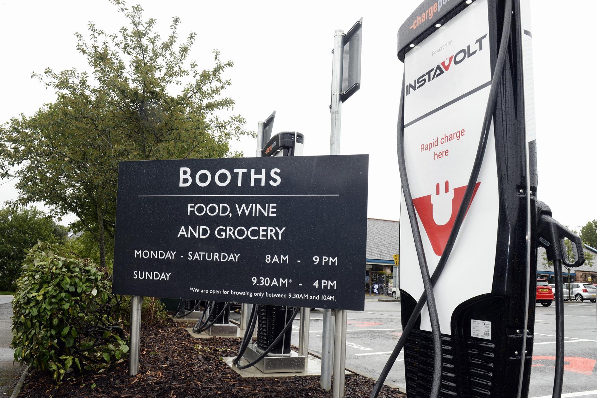 Booths to install 30 new electric vehicle charging points News The