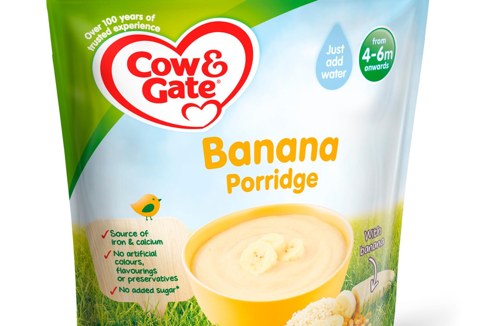 Baby banana porridge top cow and gate