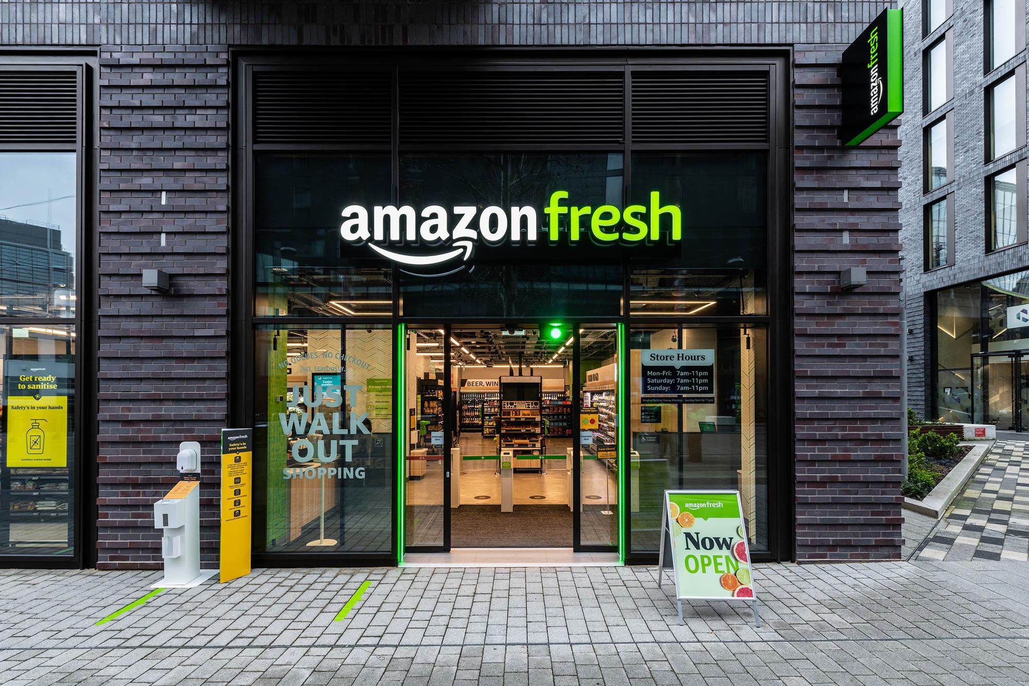 opens second London 'just walk out'  Fresh store, News