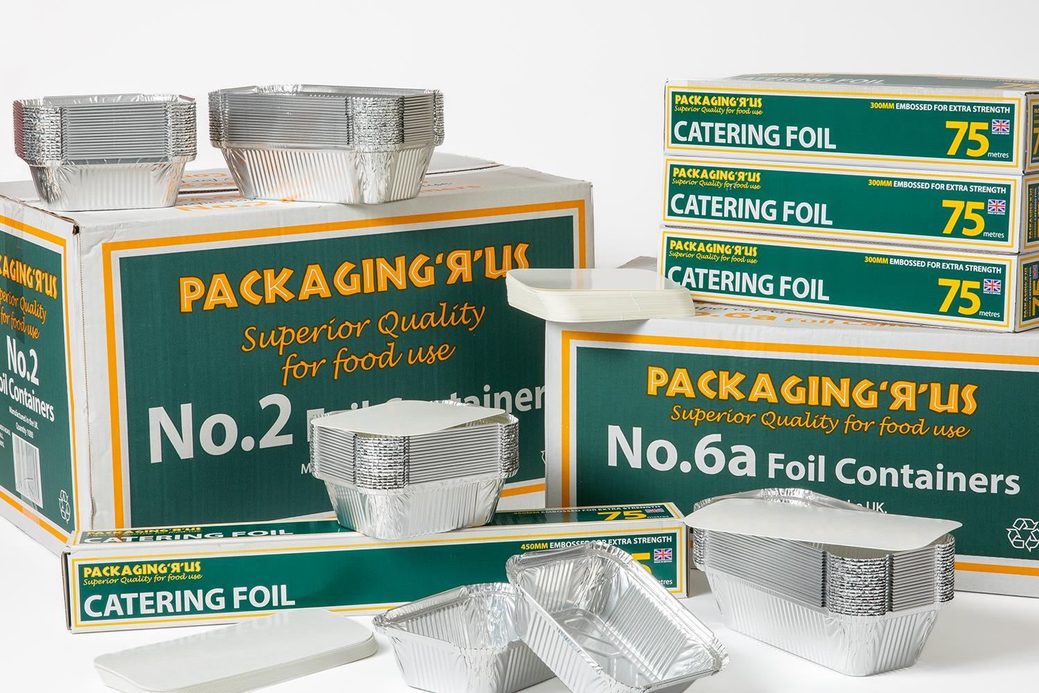 No. 2 Foil Containers and Packaging Foil to go containers – GM Packaging  (UK) Ltd