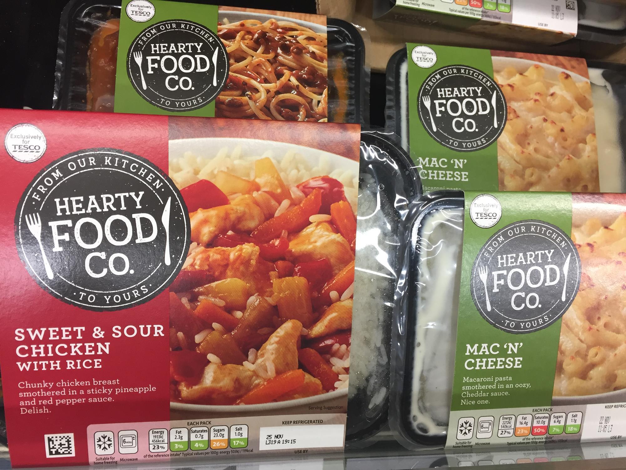 Tesco dinner hotsell