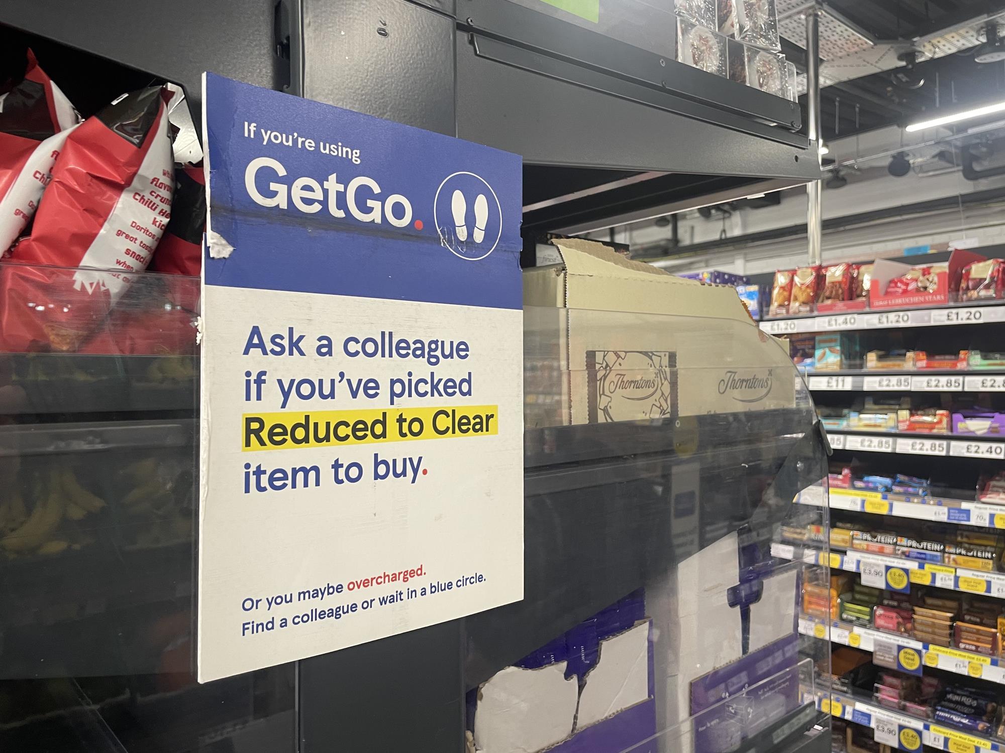 Tesco warns GetGo shoppers they may be overcharged for discounted items, News