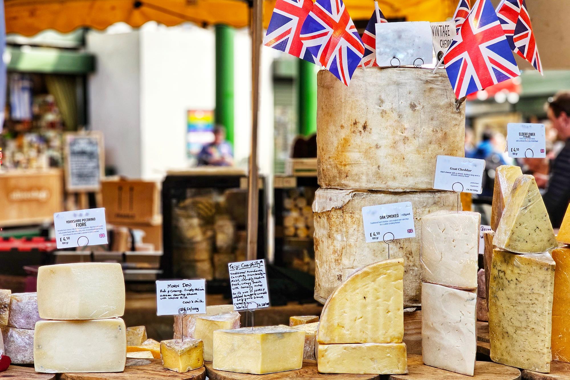 Import cheese to uk discount