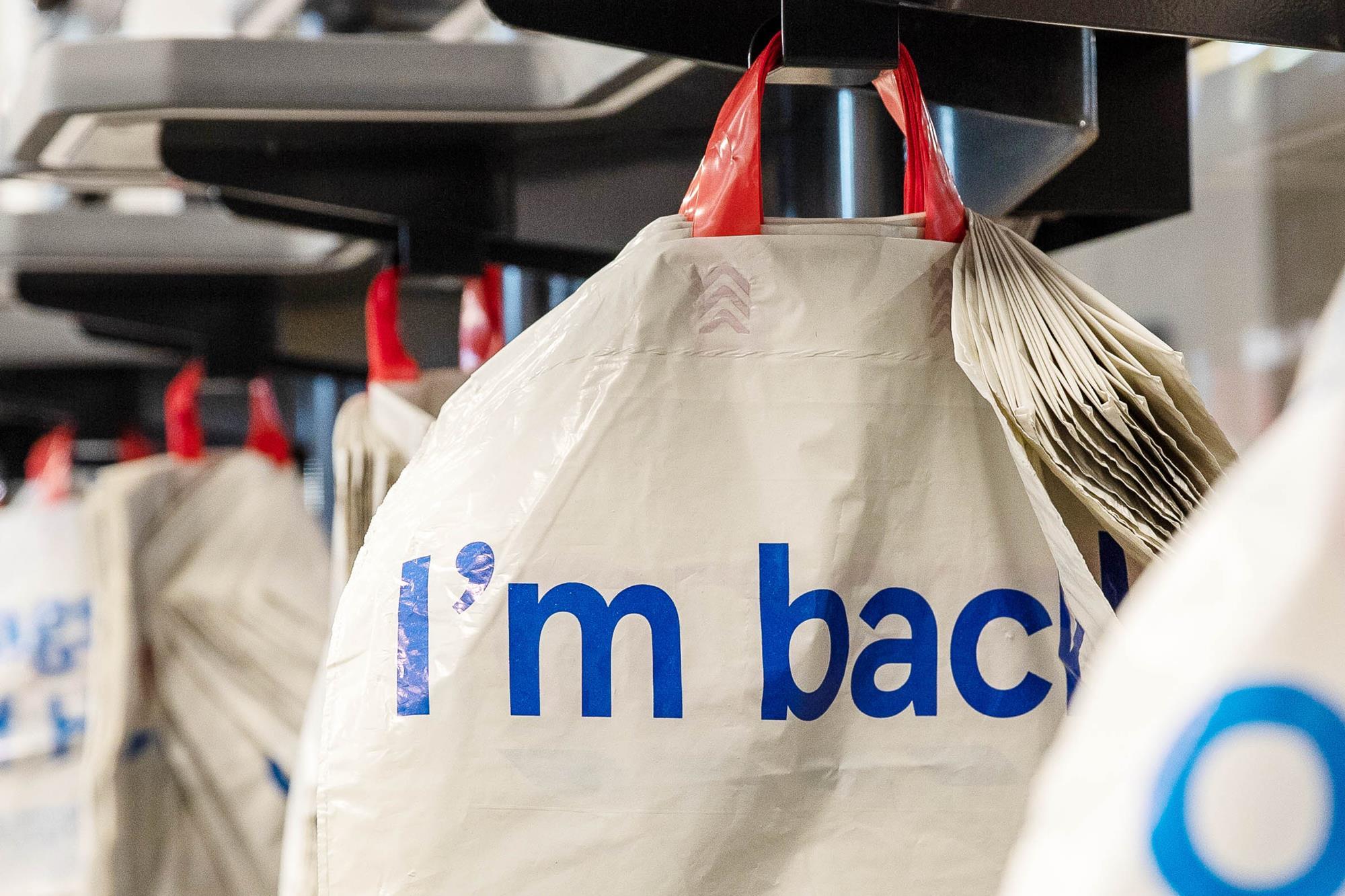 Du新品未使用 イギリススーパー テスコ エコバッグ トートバッグ 計4点 tesco エコ バッグ reusable イギリスTESCO テスコ のエコバッグ