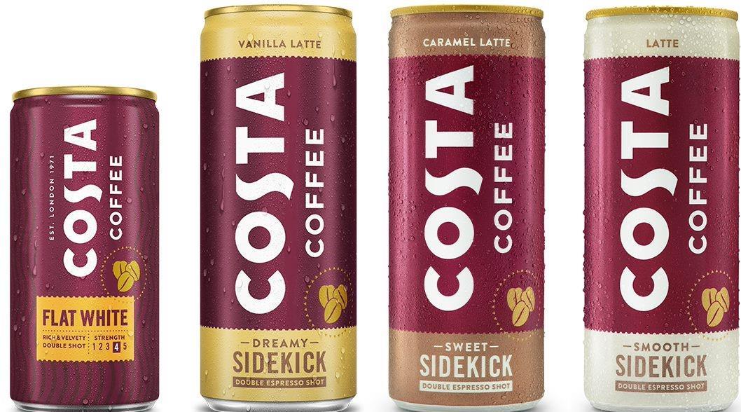 costa latte plus range