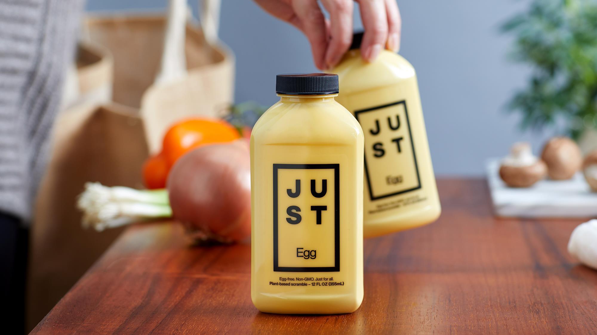 Plant-based JUST Egg is already outselling established liquid egg