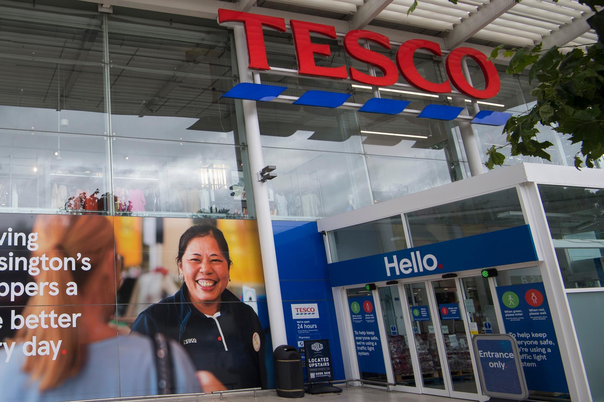 Tesco watches in store store