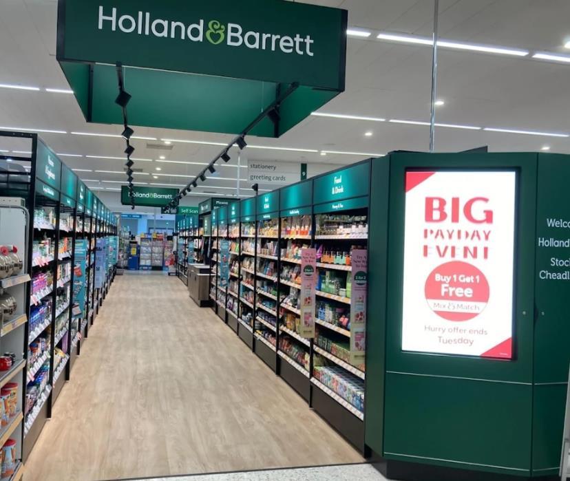 Holland & Barrett and Morrisons launch concession partnership