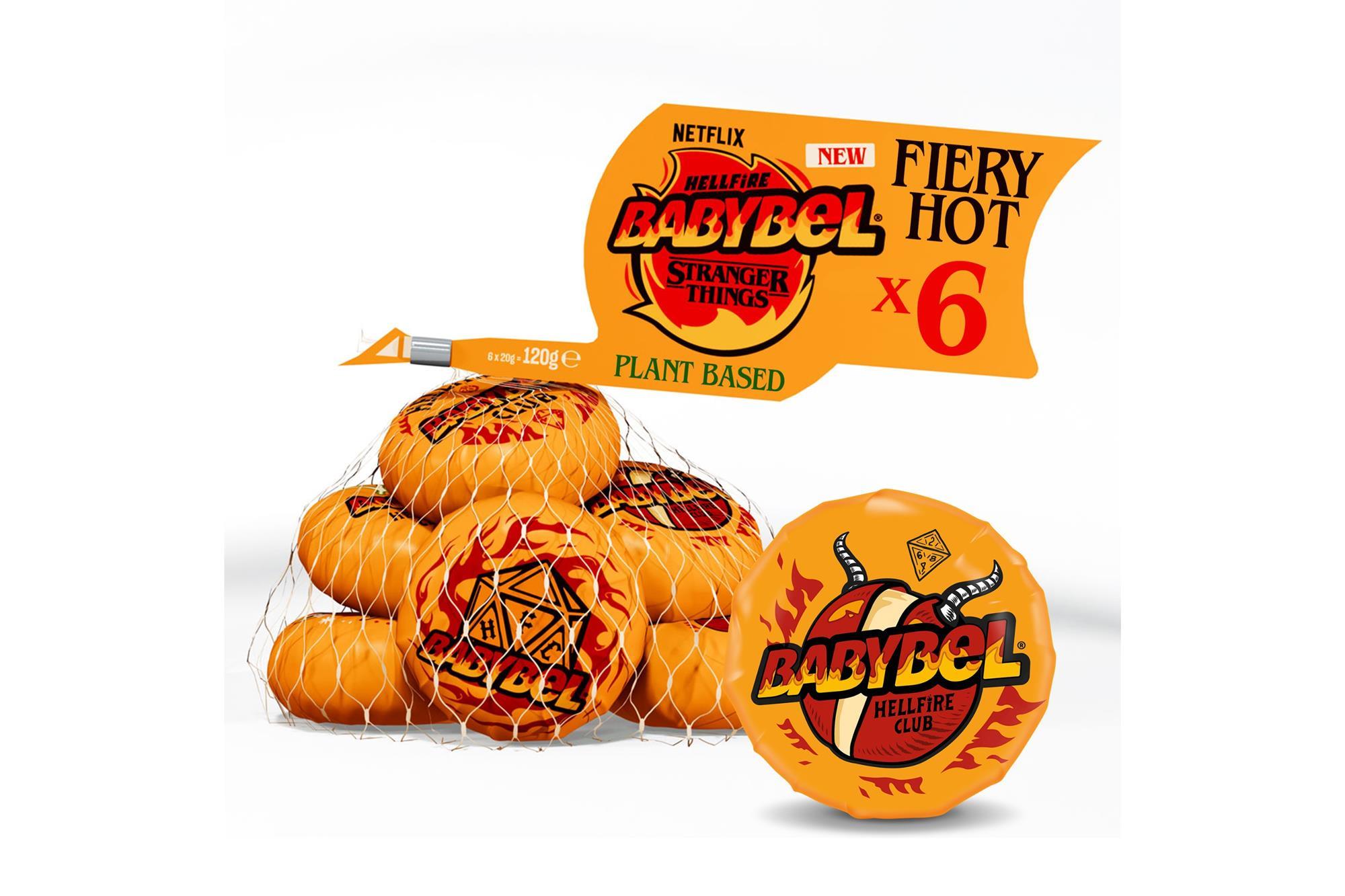 Babybel unveils spicy vegan version with Stranger Things | News | The Grocer