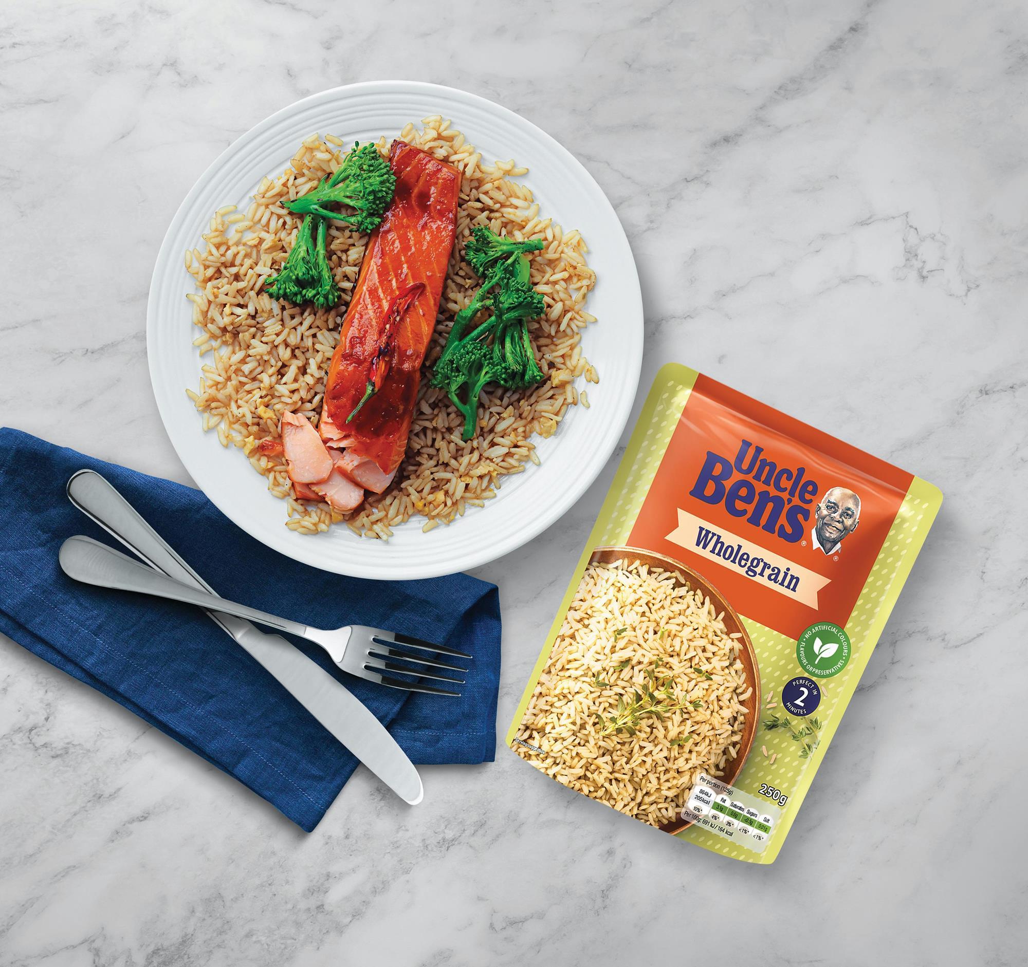 SunRices new microwavable pouch improves rice quality