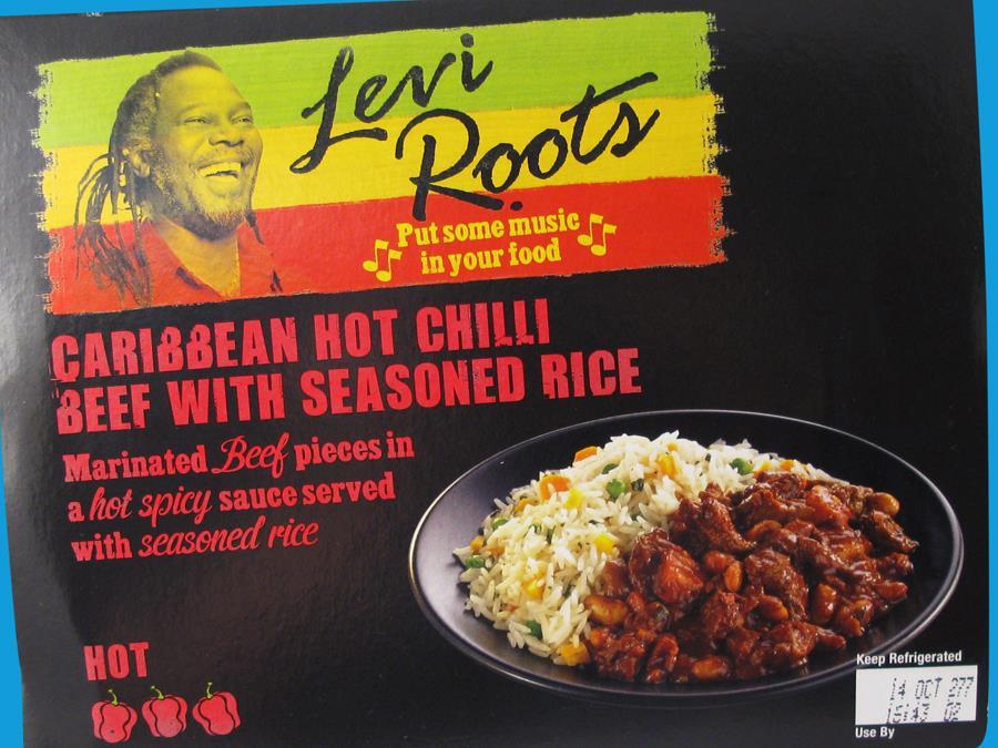 Levi Roots Hot Chilli Beef ready meal: acid test | Analysis & Features |  The Grocer