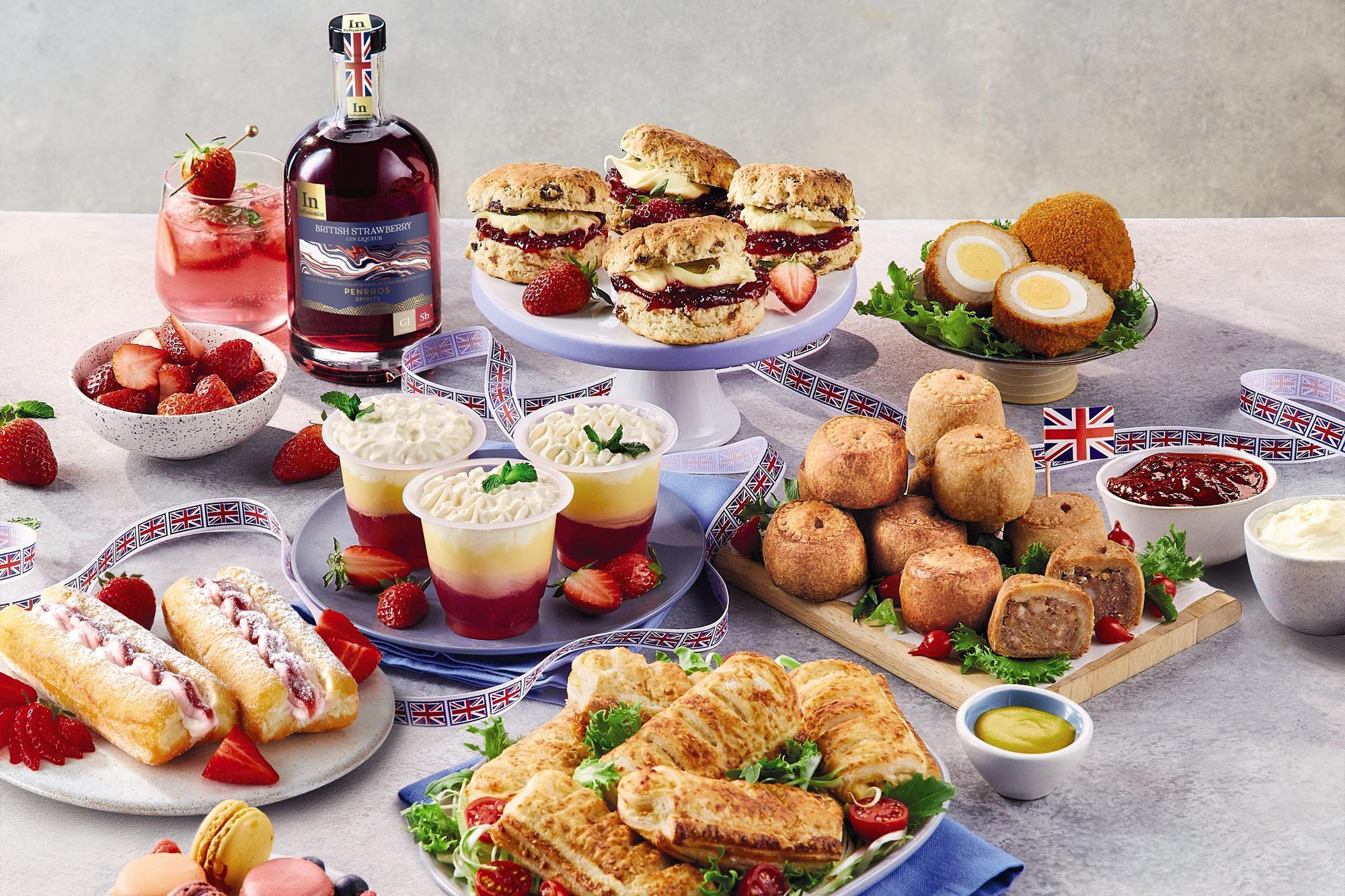 Chicken crowns and King Charles spaniels: Aldi's coronation range