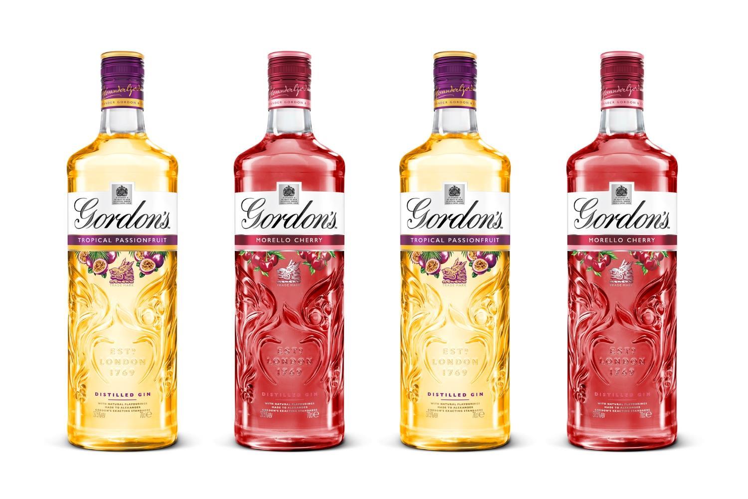 Buy Gordon's Gin Summer Flavours Trio Pack, 70 cl Online