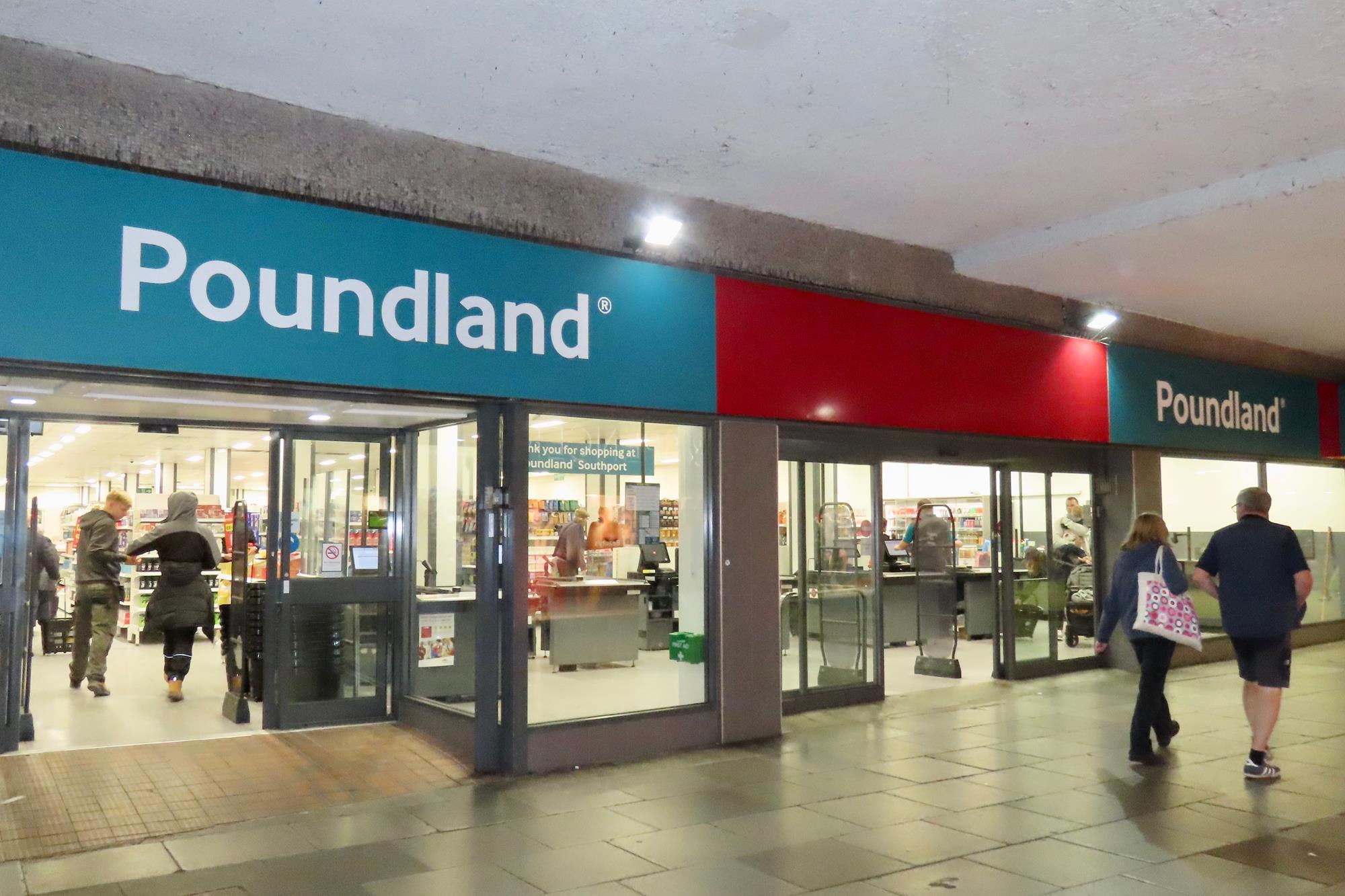 Poundland led on sale
