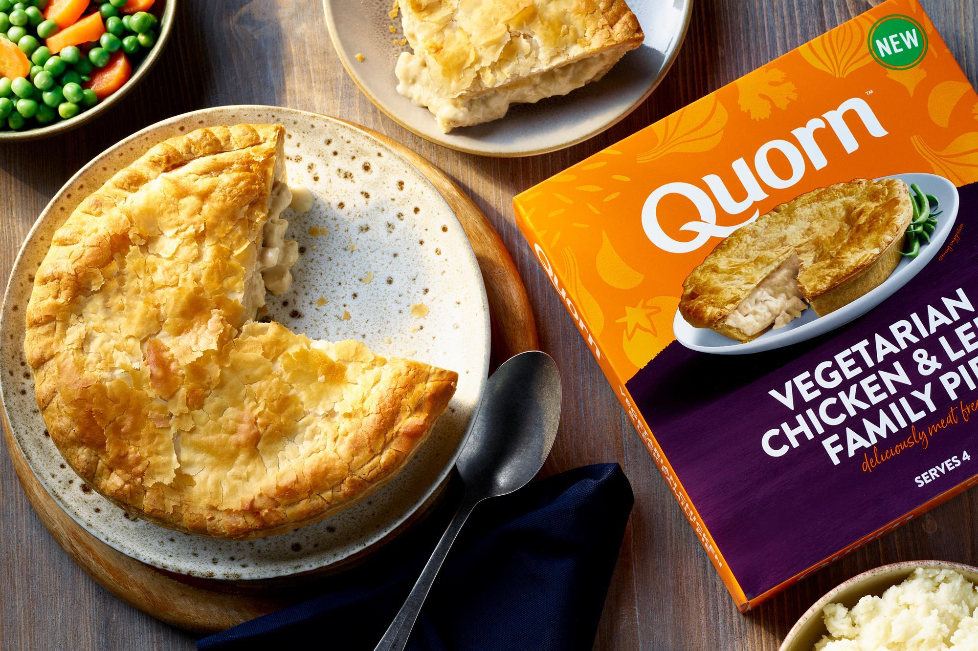 Quorn launches first meat free pie to feed the whole family | News | The  Grocer