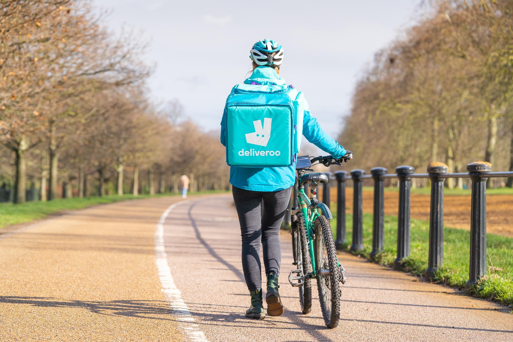 Deliveroo no bike option new arrivals