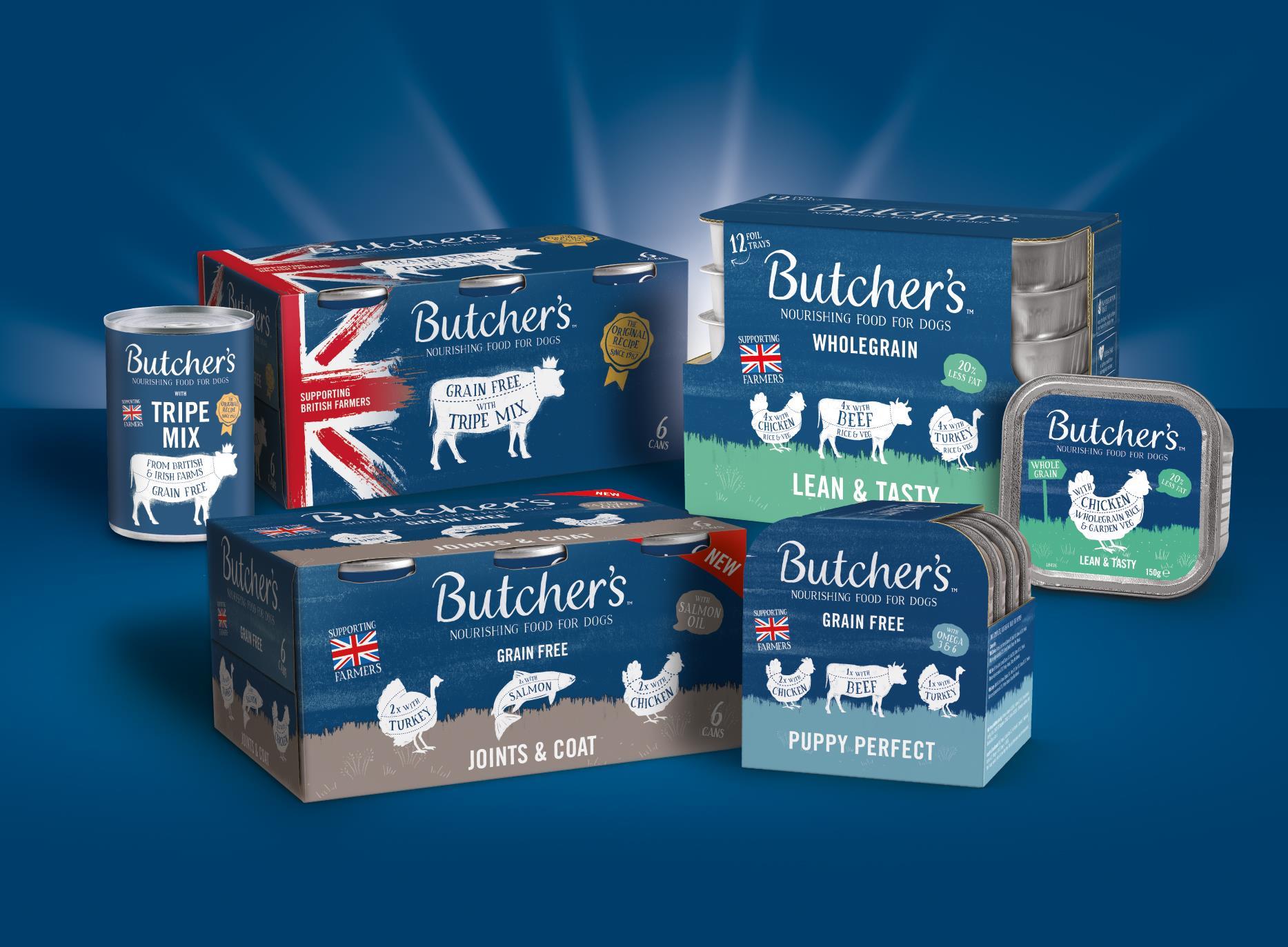 Butchers wet dog on sale food