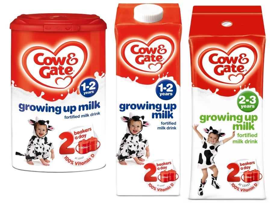 Cow and gate growing up sales milk