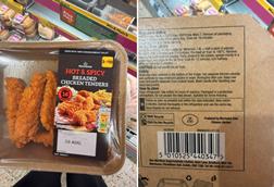 Morrisons Breaded Hot and Spicy Chicken Tenders