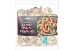 Iceland Peeled Raw Extra Large King Prawns 240g, £5.50 (2 for £10)
