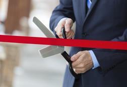 Ribbon Cutting - Getty