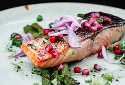 Salmon dish