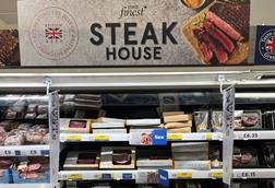 tesco steak range fixture