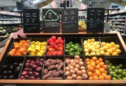 Booths fruit and veg fixtures cut food waste