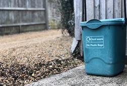 food waste bin