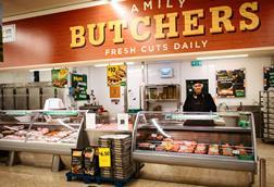 Morrisons butcher deli meat aisle