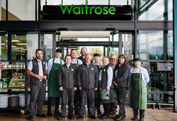 Newton Mearns Waitrose staff workers team