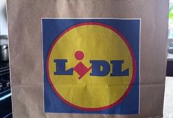 Lidl paper carrier bag