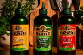 Filippo Berio squeezy bottles