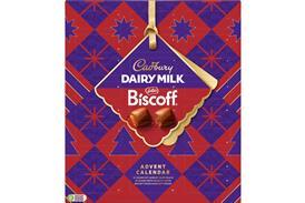 Cadbury Lotus Biscoff advent calendar